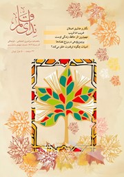 عکس جلد ماهنامه ندای قلم - شماره 46