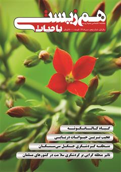 عکس جلد ماهنامه تخصصی همزیستی با حیات - شماره 5 - مرداد 99