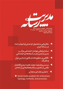 عکس جلد ماهنامه مدیریت رسانه - شماره 42
