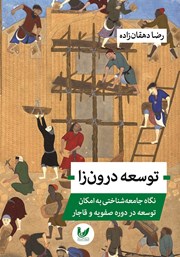 عکس جلد کتاب توسعه درون‌زا: نگاه جامعه‌شناختی به امکان توسعه در دوره‌ی صفویه و قاجار