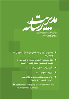 عکس جلد ماهنامه مدیریت رسانه - شماره 44
